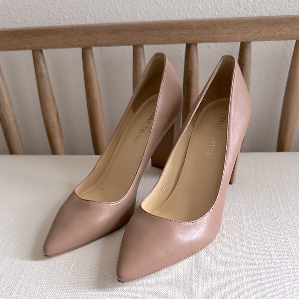 Ivanka Trump Elegant Brown Pumps